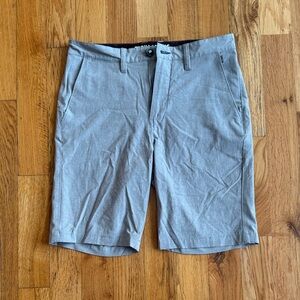 Billabong Men's Light Gray Flat Front Shorts